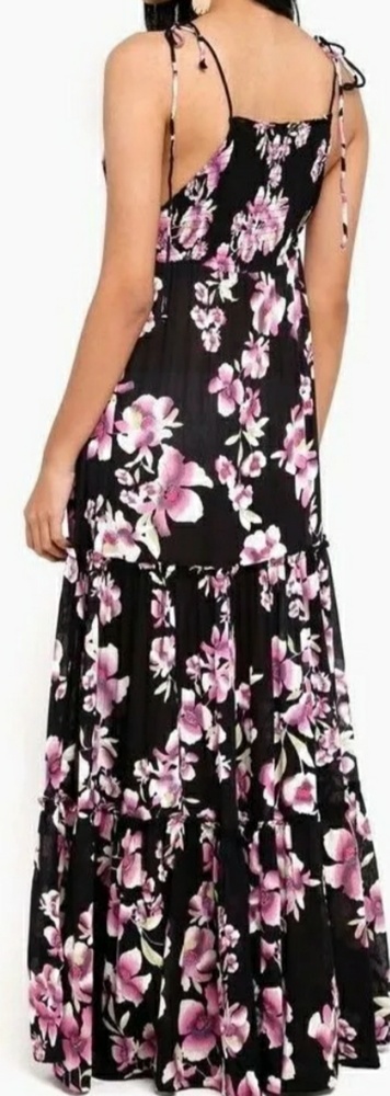 FREE PEOPLE GARDEN PARTY full length dress sz Med - Picture 4 of 4